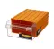 Plastic Drawers No. 60, Yellow Color, Size 260×340×150 Mm, Brand: MANO, Made In Turkey.