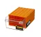 Plastic Drawers No. 55, Yellow Color, Size 212×302×126 Mm, Brand: MANO, Made In Turkey