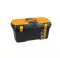 Heavy-duty Plastic Tool Bag With Plastic Lock And Upper Compartments, 22 Inches, Size 582×310×293 Mm, Brand: MANO