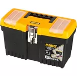 Jumbo Plastic Tool Box With Metal Lock And Upper Compartments, 13 Inches, Size 320×155×187 Mm, Brand...