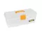 Economical Transparent Plastic Tool Box, 16 Inches, Size 470×205×147 Mm, Brand: MANO, Made In Turkey