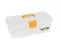 "Economical Transparent Plastic Tool Box, 12 Inches, Size 360×155×110 Mm, Brand: MANO, Made In Turkey
