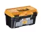 Plastic Tool Box With Sliding External Drawer, 17 Inches, Size 434×250×238 Mm, Brand: MANO, Made In Turkey