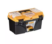 Plastic Tool Box With Movable Upper Compartments, 18 Inches, Size 432×250×238 Mm, Brand: MANO, Made ...
