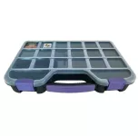 Plastic Tool Organizer, 18 Inches, Purple Color, Size 420×305×61 Mm, Brand: MANO, Made In Turkey