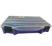 Plastic Tool Organizer, 10 Inches, Purple Color, Size 251×200×44 Mm, Brand: MANO, Made In Turkey