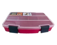 Plastic Tool Organizer, 7 Inches, Red Color, New Model, Size 194×140×33 Mm, Brand: MANO, Made In Tur...