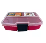 Plastic Tool Organizer, 5 Inches, Red Color, New Model, Size 134×101×31 Mm, Brand: MANO, Made In Tur...