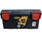 Plastic Tool Box, Red Color, 16 Inches, Size 410×206×192 Mm, Brand: MANO, Made In Turkey