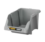 Open Plastic Storage Box, Gray Color, No. 20, Dimensions: 152×245×122 Mm, Brand: Mano, Made In Turke...