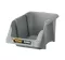 Open Plastic Storage Box, Gray Color, No. 20, Dimensions: 152×245×122 Mm, Brand: Mano, Made In Turkey.
