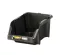 Open Plastic Storage Box, Black Color, No. 15, Dimensions: 125×195×90 Mm, Brand: Mano, Made In Turkey.