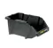 Open Plastic Storage Box, Black Color, No. 10, Dimensions: 103×165×75 Mm, Brand: Mano, Made In Turkey.