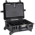 MTC460PP.GN Heavy-Duty Trolley Case Made Of Durable Plastic, With Internal Dividers, Model 460