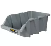 Open Plastic Storage Box, Gray Color, No. 40, Dimensions: 310×490×195 Mm, Brand: Mano, Made In Turke...