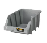 Open Plastic Storage Box, Gray Color, No. 30, Dimensions: 217×360×155 Mm, Brand: Mano, Made In Turke...