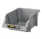 Open Plastic Storage Box, Gray Color, No. 25, Dimensions: 200×300×130 Mm, Brand: Mano, Made In Turkey.