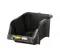 Open Plastic Storage Box, Black Color, No. 35, Dimensions: 265×420×177 Mm, Brand: Mano, Made In Turkey.