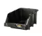 Open Plastic Storage Box, Black Color, No. 30, Dimensions: 217×360×155 Mm, Brand: Mano, Made In Turkey.