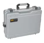 MTC300PL.GY Heavy-Duty Plastic Case With High-Density Foam, Model 300 – Gray Color.
