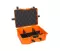 Heavy-Duty Plastic Case With High-Density Foam And Internal Dividers, Model 360 – Orange Color, Brand: Mano.