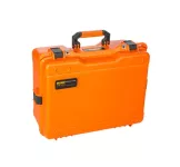 Heavy-Duty Plastic Case With High-Density Foam And Internal Dividers, Model 360 – Orange Color, Bran...