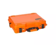 Heavy-Duty Plastic Case, Model 300 – Orange Color, Dimensions: 530×400×133 Mm, Brand: Mano.