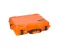 Heavy-Duty Plastic Case, Model 300 – Orange Color, Dimensions: 530×400×133 Mm, Brand: Mano.