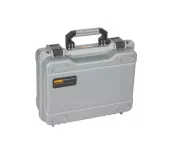 Heavy-Duty Plastic Case With High-Density Foam, Model 200 – Gray Color.