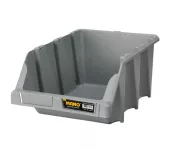 Open Plastic Storage Box, Gray Color, No. 35, Dimensions: 265×420×177 Mm, Brand: Mano, Made In Turke...
