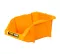 صندوق تخزين بلاستيك مفتوح لون اصفر رقم 20 مقاس 125×195×90 مم ماركة مانو صناعة تركي