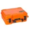 MTC200PL.O – Heavy-duty Case Made Of Durable Plastic, Equipped With High-density Foam. Model 200, Orange Color.