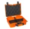 MTC200PL.O – Heavy-duty Case Made Of Durable Plastic, Equipped With High-density Foam. Model 200, Orange Color.
