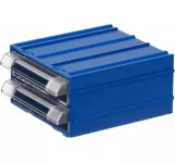 Plastic Drawer, Model Number 31, Blue Color, Size 110×120×62 Mm, Manno Brand, Made In Turkey.