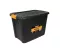 Heavy-duty Plastic Storage Box With Lid, 60-liter Capacity, Size 600×393×410 Mm, Mano Brand, Made In Turkey.