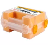 Plastic Tool Organizer With Adjustable Internal Dividers, 7-inch Size (195×150×100 Mm), Mano Brand, ...