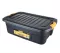 Heavy-duty Plastic Storage Box With Lid, 30-liter Capacity, Size 600×390×200 Mm, Mano Brand, Made In Turkey.