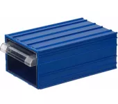 Plastic Drawer, Model Number 40, Blue Color, Size 124×196×80 Mm, Mano Brand, Made In Turkey.