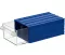 Plastic Drawer, Model Number 40, Blue Color, Size 124×196×80 Mm, Mano Brand, Made In Turkey.