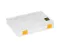 Transparent Plastic Tool Organizer, 11-inch Size (276×203×42 Mm), Mano Brand, Made In Turkey.