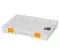 Transparent Plastic Tool Organizer, 11-inch Size (276×203×42 Mm), Mano Brand, Made In Turkey.