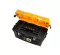 Plastic Tool Box With Metal Latch And Top Compartments, 22-inch Size (564×310×310 Mm), Mano Brand, Made In Turkey