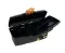 Black Plastic Tool Box, 13 Inches, Size 320×165×135 Mm, Brand: Mano, Made In Turkey
