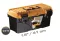 Plastic Tool Box, 16 Inches, Size 410×209×195 Mm, Brand: Mano, Made In Turkey.