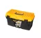 Plastic Tool Box, 21 Inches, Size 535×291×280 Mm, Brand: Mano, Made In Turkey.
