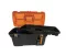 Heavy-duty Plastic Tool Box With Plastic Lock And Top Compartments, 13 Inches, Size 334×187×147 Mm, Brand: Mano, Made In Turkey.