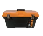Heavy-duty Plastic Tool Box With Plastic Lock And Top Compartments, 13 Inches, Size 334×187×147 Mm, ...