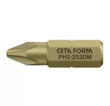 Golden Phillips Screwdriver Bit, 25 Mm, PH2, CB/252DM