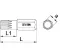 Allen Screwdriver Bit, 1.5 Mm, 25 Mm Length, Kraftform, Turkish, CB/1815