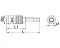 1/4" × 60mm Magnetic Adapter With New Nail Claw, Ceta Form, Turkish, BT/01QH